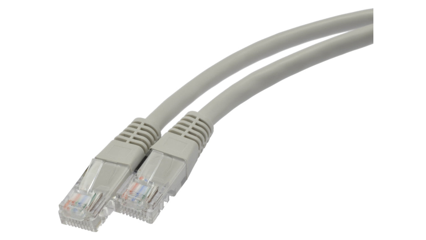Patchcord UTP kat.5e kabel sieciowy LAN 2x RJ45 szary 7m NEKU