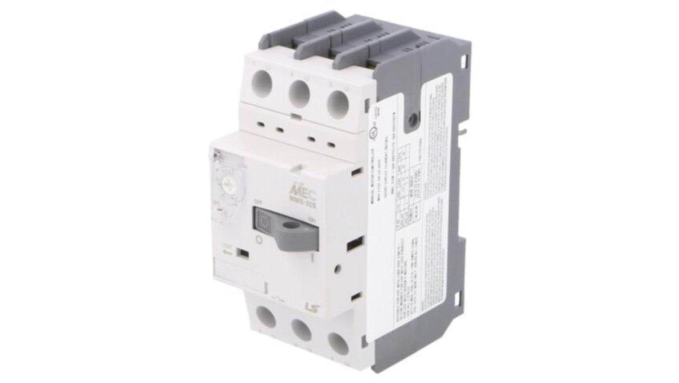 Wyłącznik silnikowy, 15kW, 220÷690VAC, na szynę DIN, Szczeloność: IP20 MMS-32S 32A