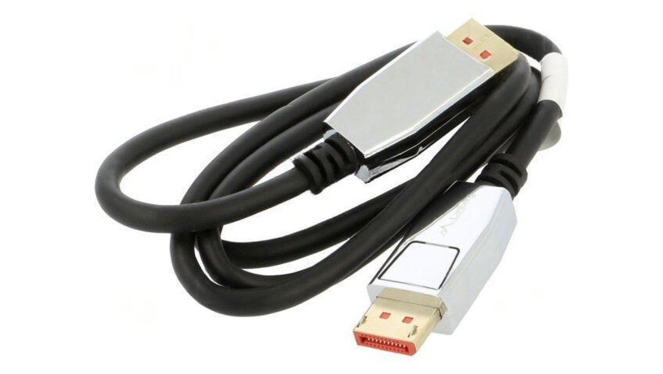 Kabel DisplayPort wtyk z obu stron PVC DisplayPort 1.4 1m CA-DPDP-20CU-0010-BK