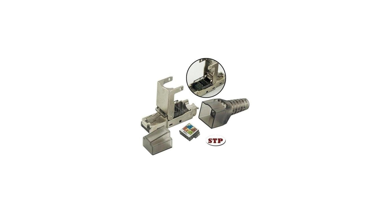 Wtyk modularny RJ45 Cat.6A STP Beznarzędziowy