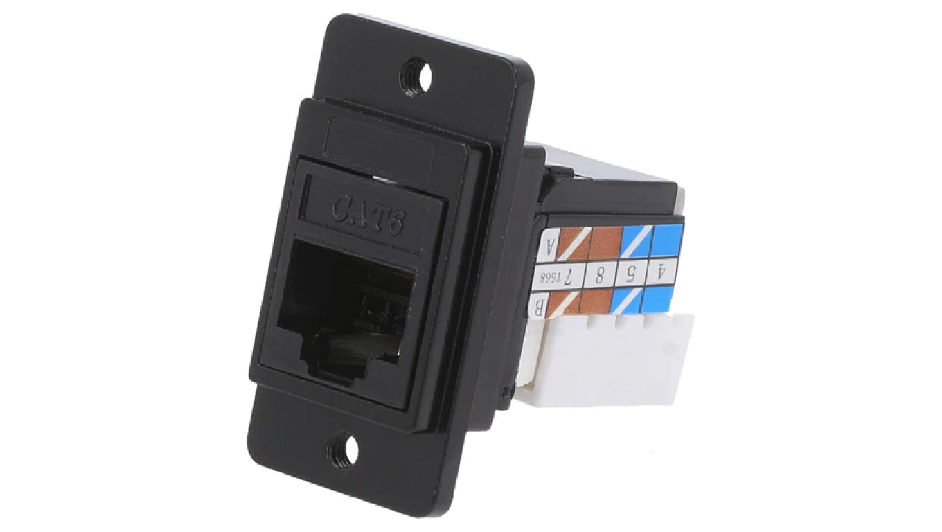 Łącznik DUALSLIM RJ45 8p8c Kat 6a IDC 8-PIN gniazdo CP30727MB3