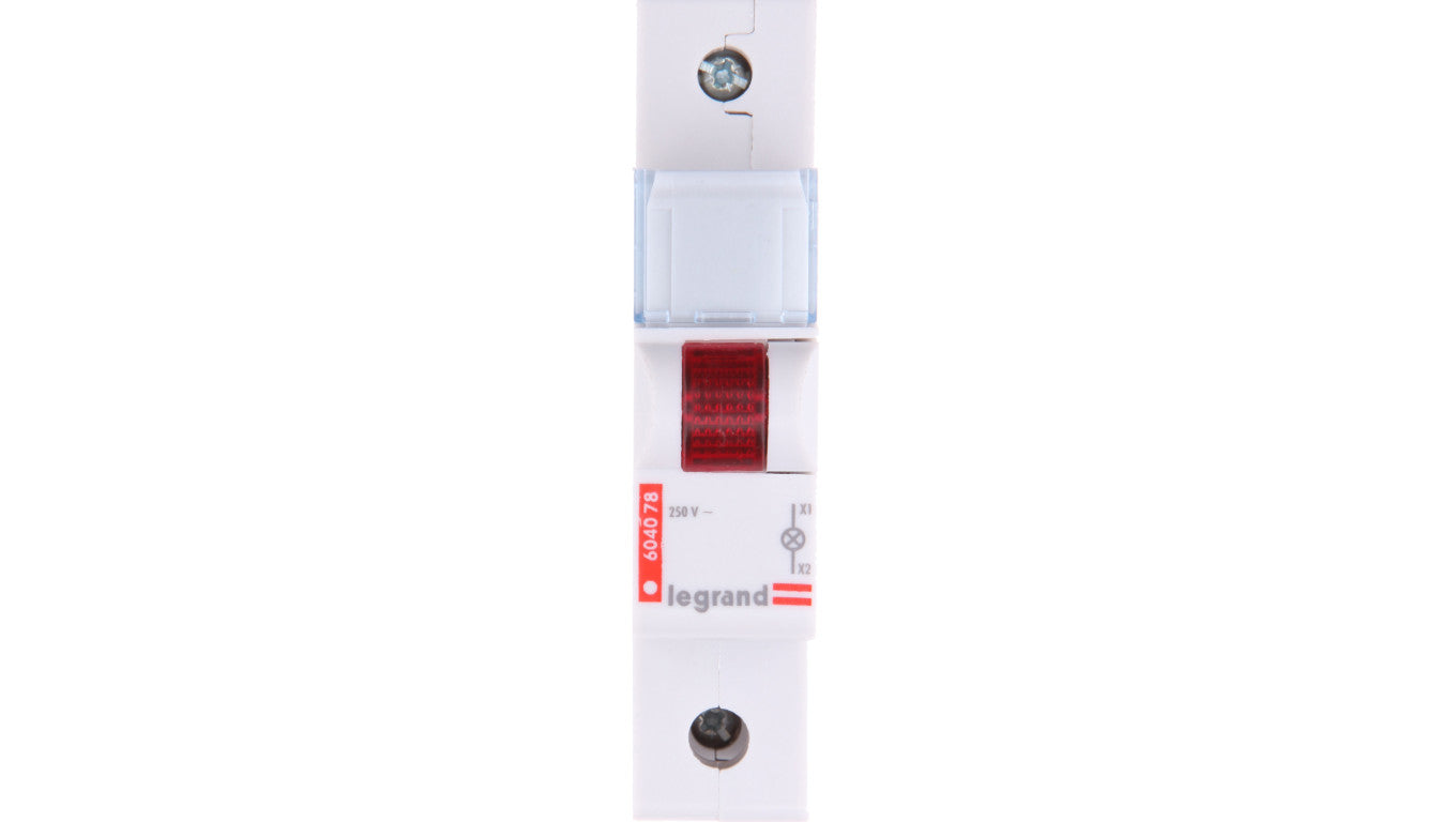 Lampka modułowa 1-fazowa czerwona 230-250V AC L311 604078