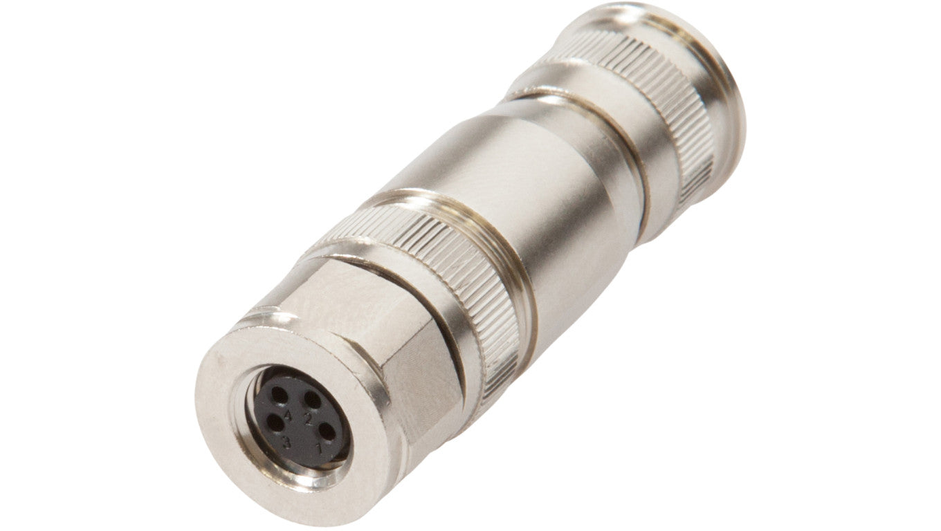 Gniazdo kablowe, proste, do samodzielnego montażu Złącze śrubowe, Ø13,7mm, ekranowane, 4A, VK003275