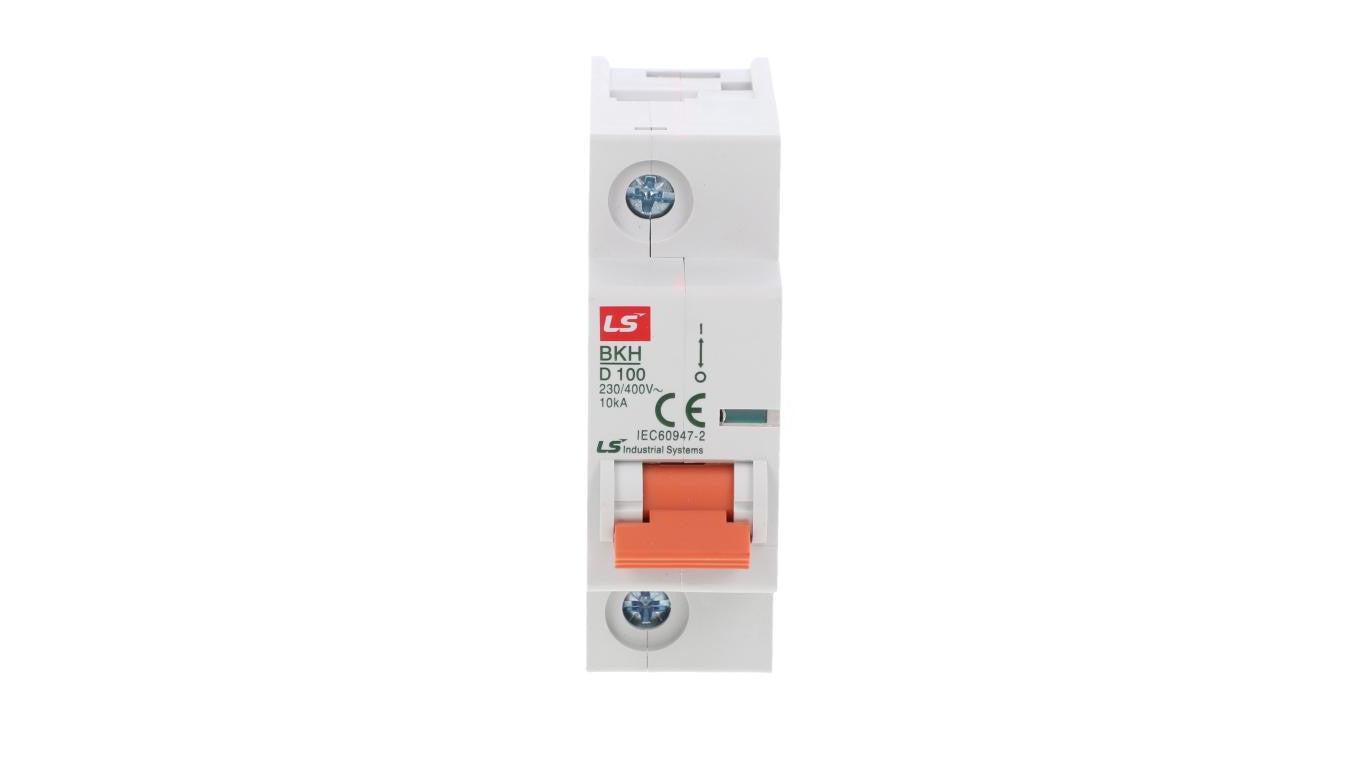 Wyłącznik nadprądowy 1,5 modułu 1P D 100A 10KA BKH 1P D100A 06110335R0