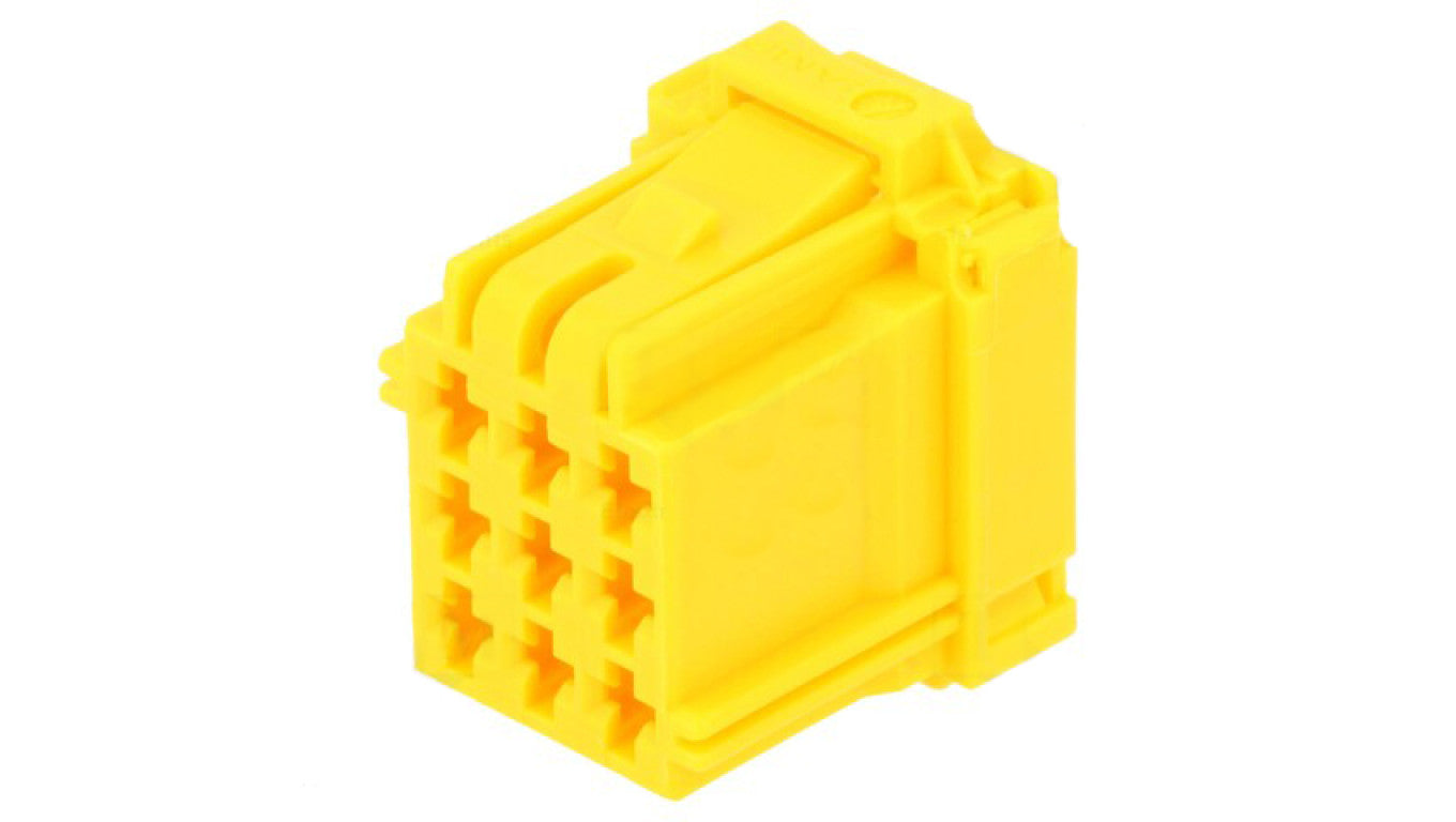 Złącze Automotive MCP żeńskie żółte 9-PIN 8-968971-1