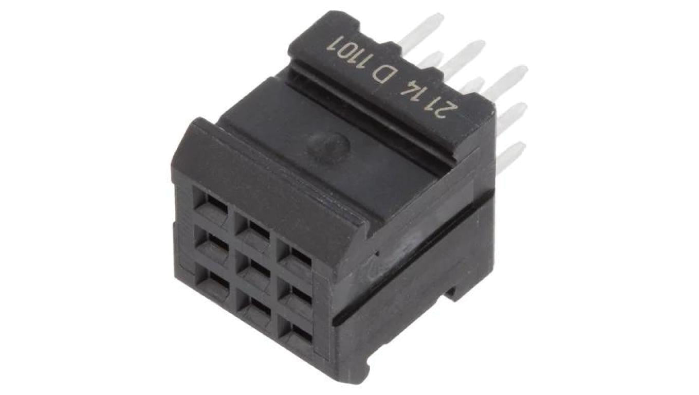 Złącze: płytka-płytka żeńskie na PCB, P9 har-modular THT 02529091101