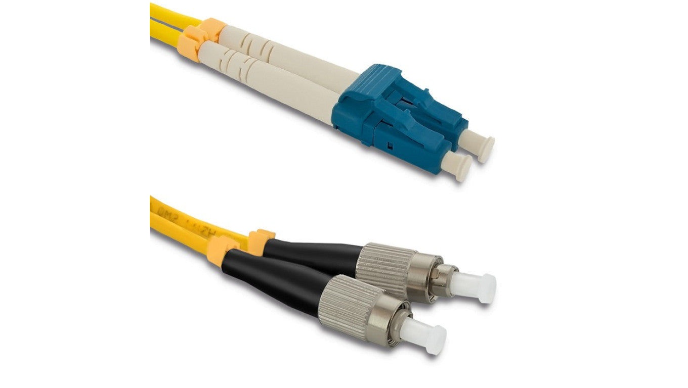 Qoltec Patchcord światłowodowy LC/UPC - FC/UPC Singlemode 9/125 G652D Duplex 3m