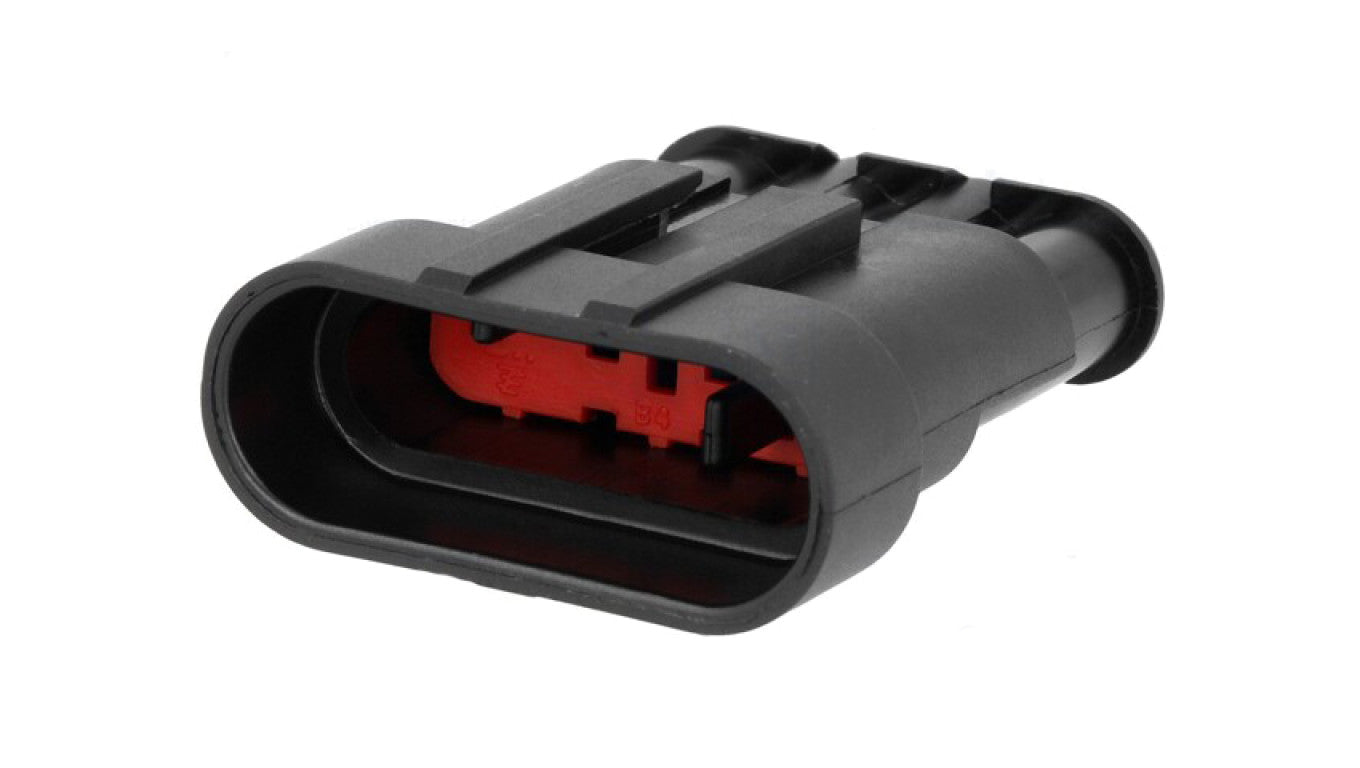 Złącze AMP Superseal męskie 4-PIN 24V AMP-0-0282106-1