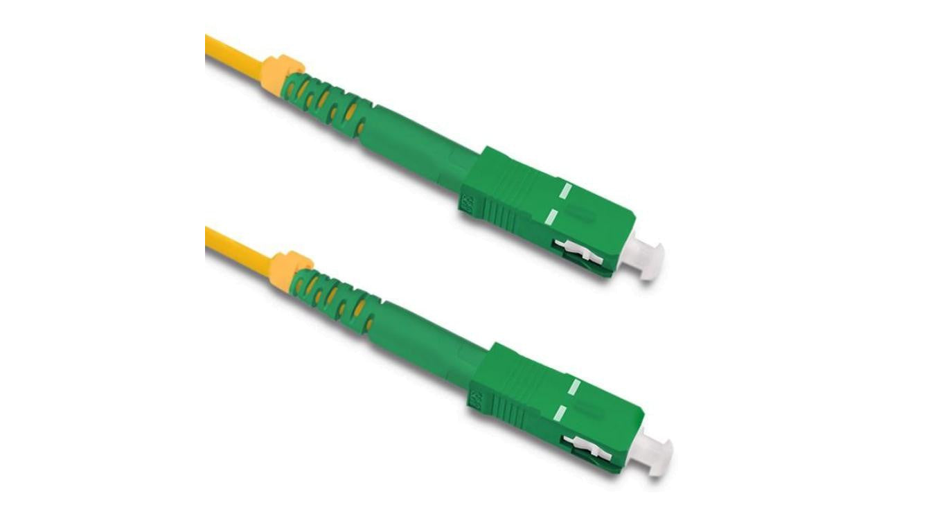 Qoltec Patchcord światłowodowy SC/APC - SC/APC Singlemode 9/125 G652D Simplex 15m