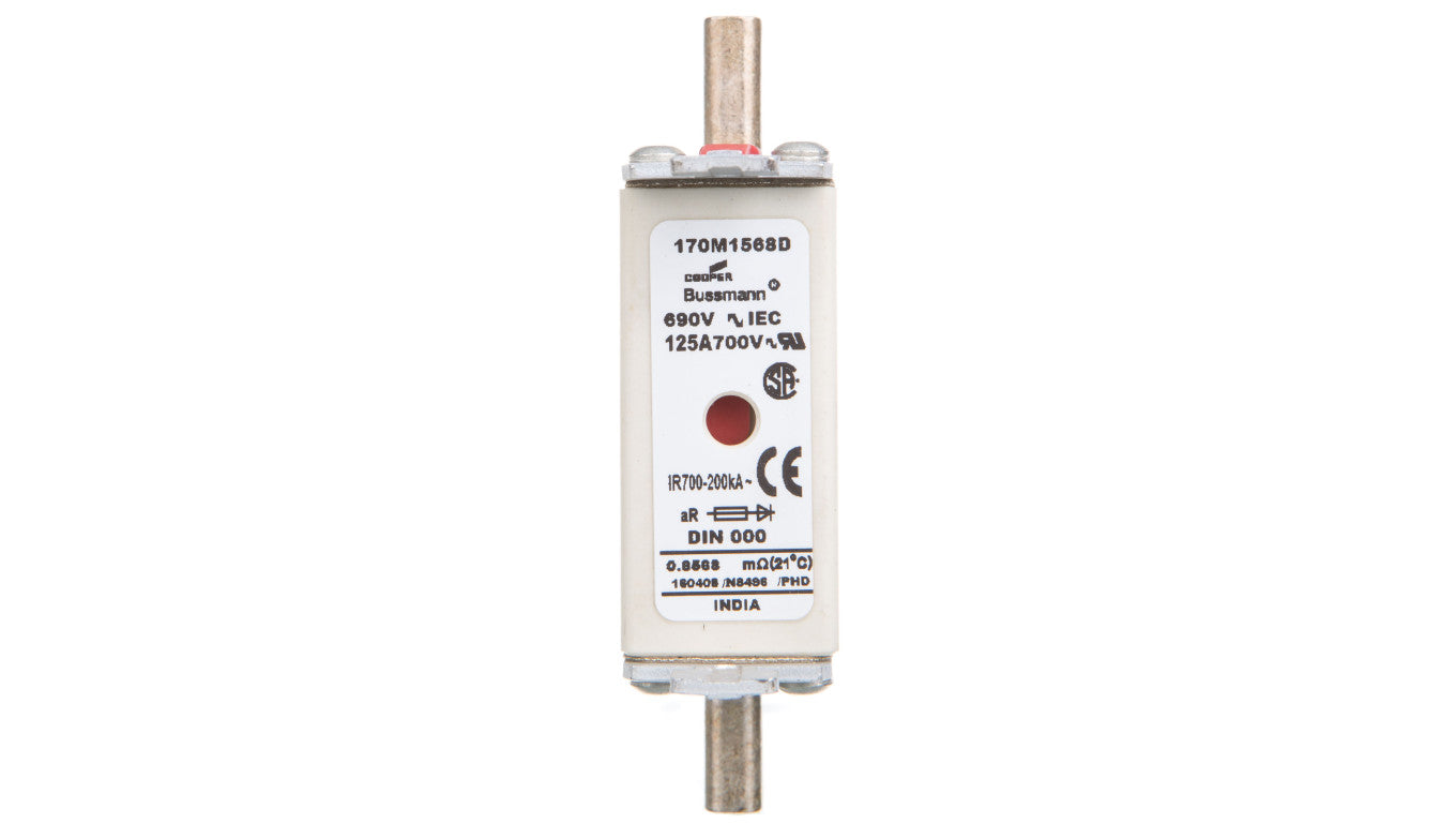 Wkładka bezpiecznikowa NH000 125A aR 690V 170M1568D