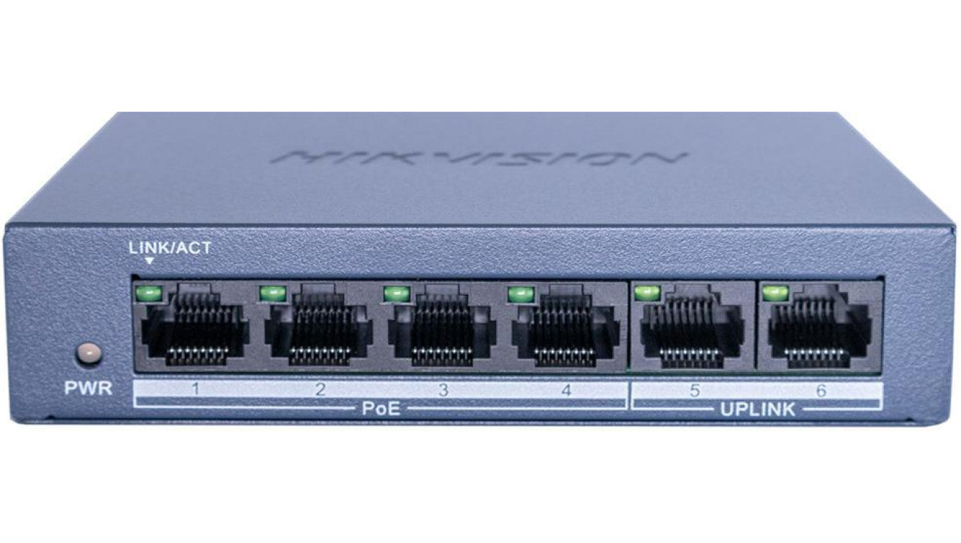 Switch PoE 4-portowy 100Mbps (niezarządzalny) DS-XS0106-P/Polish PL