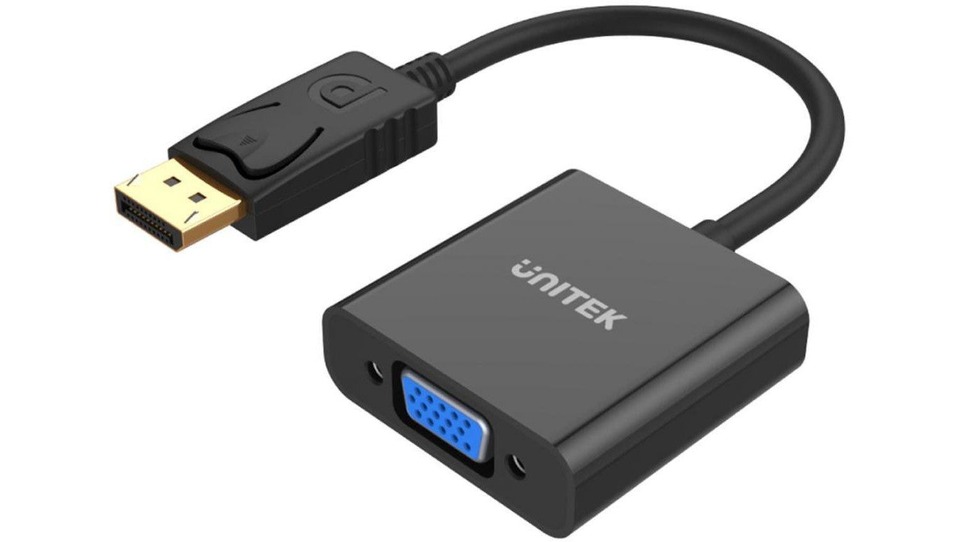 Adapter Unitek Y-5118E DisplayPort na VGA FullHD