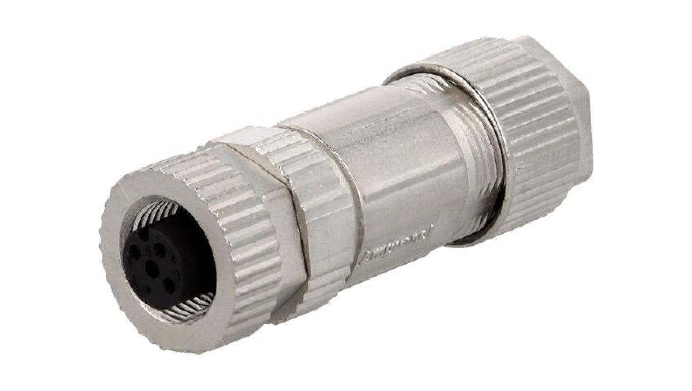 Złącze M12, żeńskie, PIN:5, wtyk, proste, 250V MSAS-05BFFB-SL7001