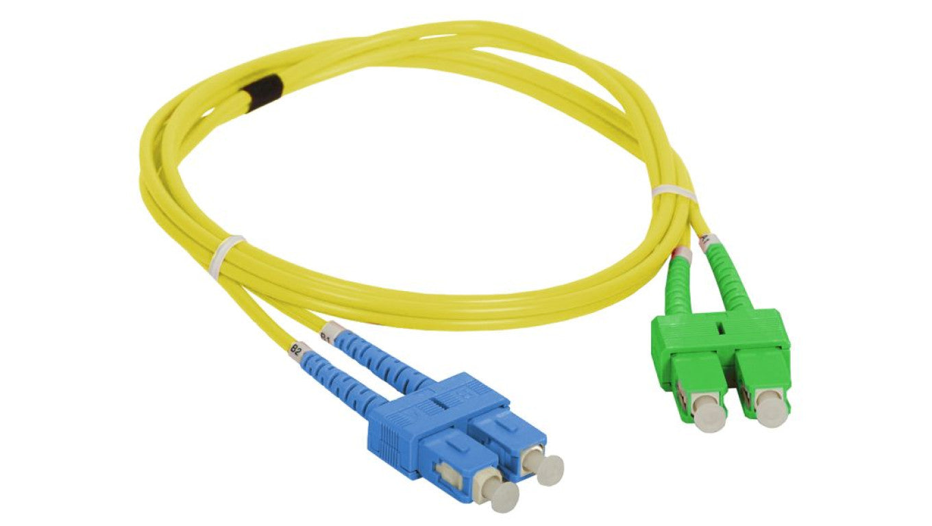 Patch cord SM SC/APC-SC duplex 9/125 2.0m FOC-SCASC-9SMD-2