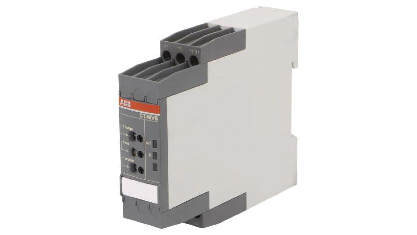 Przekaźnik czasowy 0,05s÷300h SPDT 24÷240VAC 24÷240VDC IP20 1SVR730020R3100