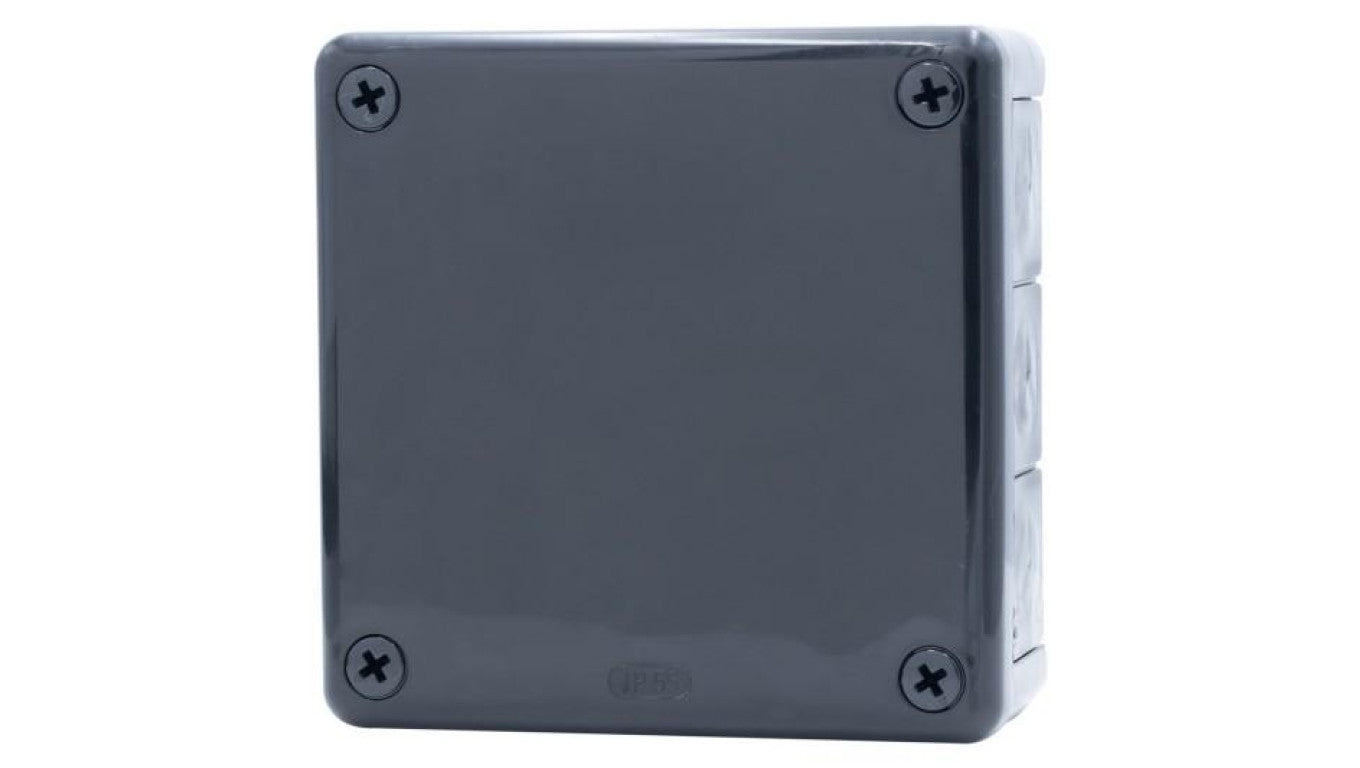 Puszka hermetyczna H55-L 118x118x46 IP55 12-wylotowa czarna