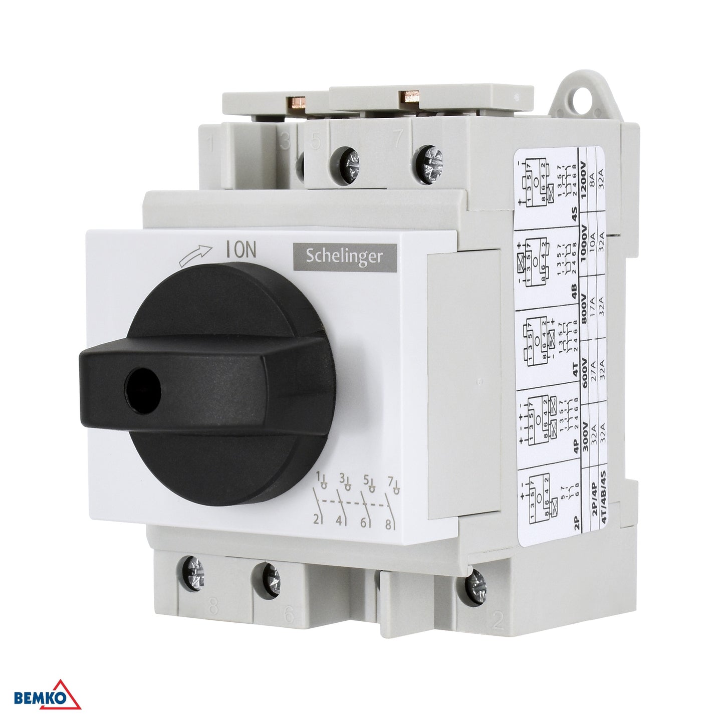 Rozłącznik izolacyjny PV 4-POLOWY 1200V DC 32A