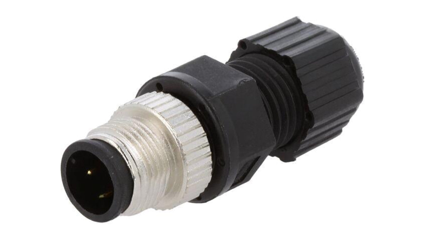 Złącze M12, męskie, PIN:4, wtyk, proste, 250V M12D-04BMMA-SL8001