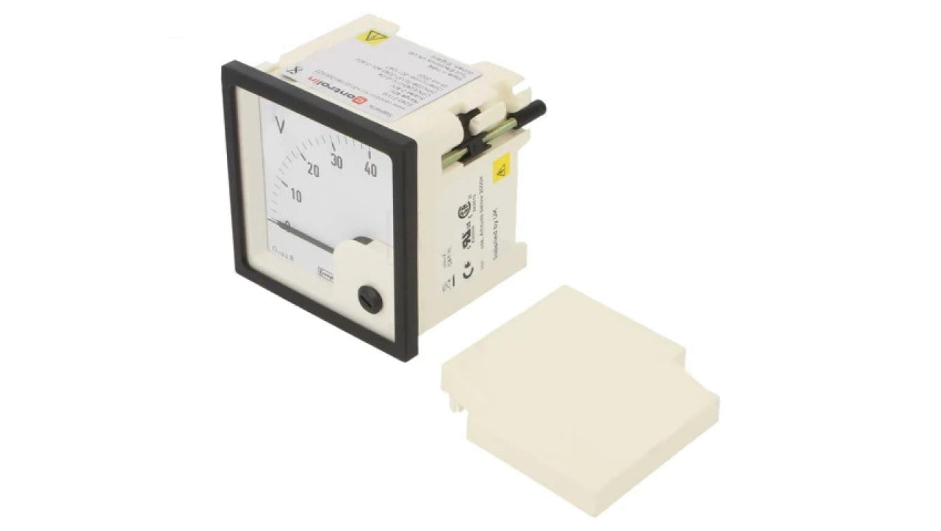 Woltomierz 0÷40V 72x72mm 039-70137-0040-40V-0-40V