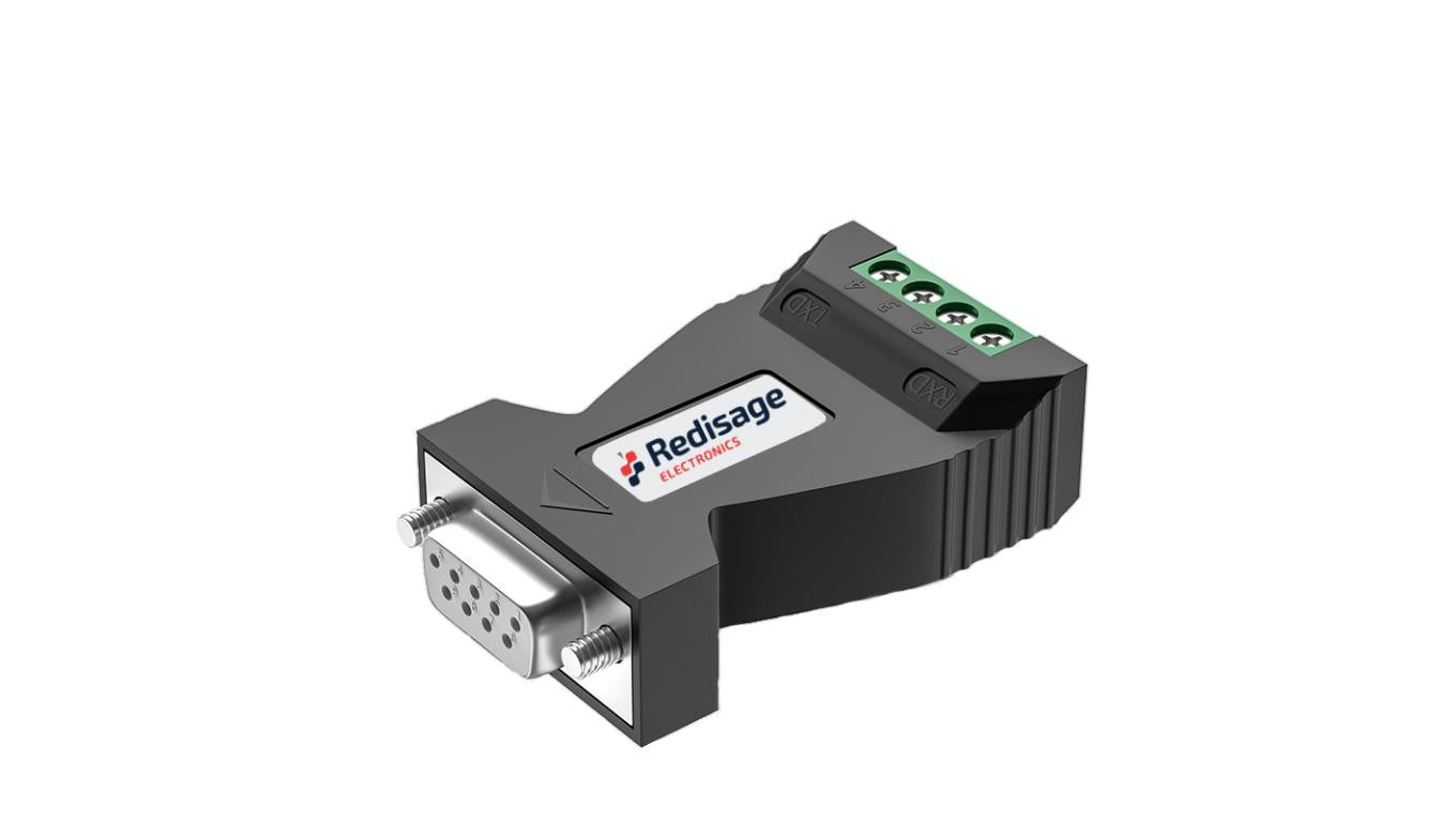 Konwerter RS232 na RS485 pasywny, DB9/Zaciski
