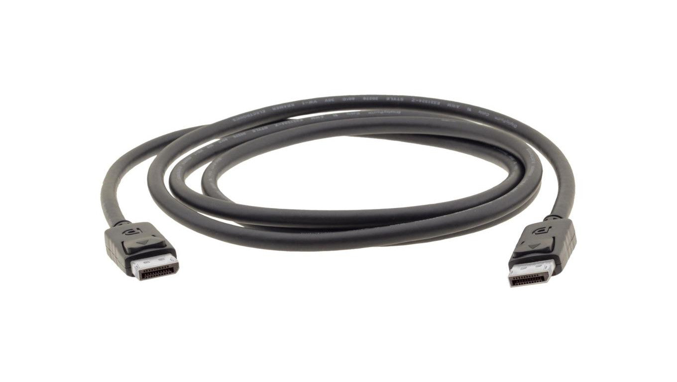 Kabel przyłącze wtyk Displayport - wtyk Display port 10,8Gb/s 4K 30Hz wideo HD 3D HDCP 1.4 DP10 /2,5m/