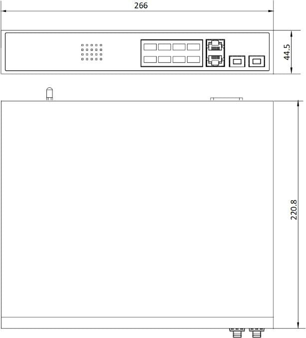 SWITCH HIKVISION DS-3E1310P-SI LinkVu