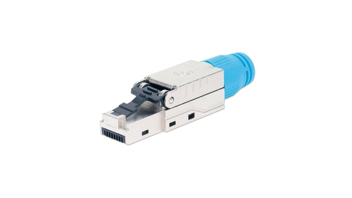 Wtyk beznarzędziowy RJ45 STP Cat8.1 samozaciskowy