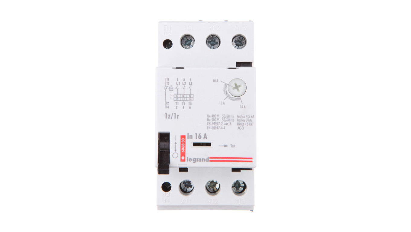 Wyłącznik silnikowy 3P 7,5kW 10-16A M 250 1R/1Z 16 606830