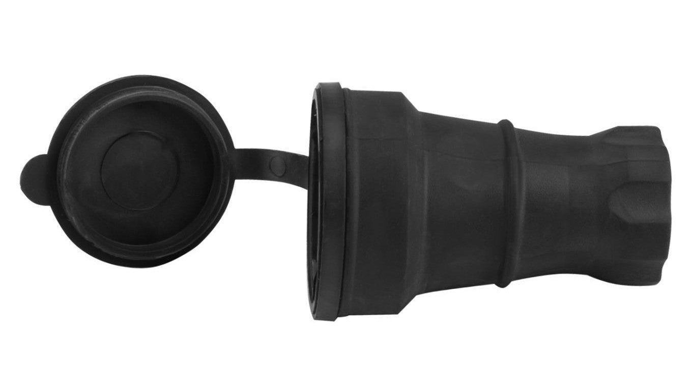 Gniazdo gumowe przenośne z klapką 16A 250V IP44 4/M/010083300029