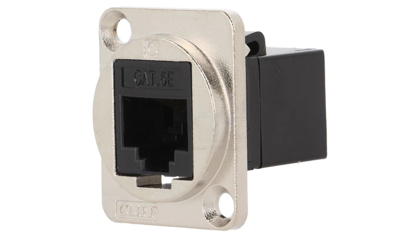 Łącznik FT RJ45 8p8c Kat 5e gniazdo z obu stron CP30220M