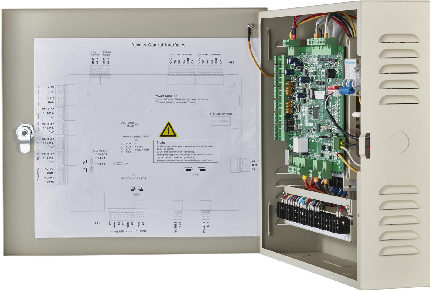 KONTROLER DOSTĘPU HIKVISION DS-K2601T