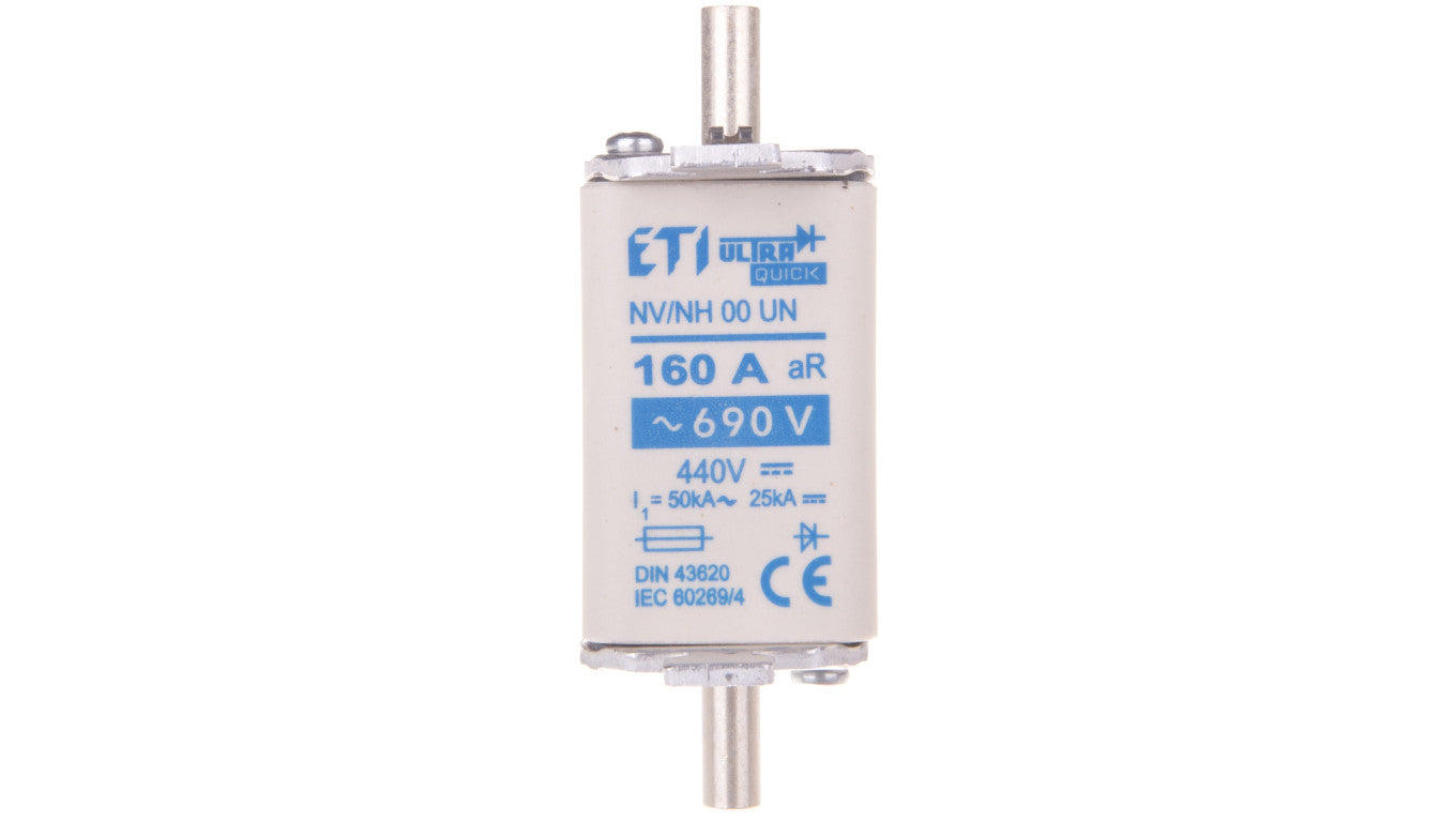 Wkładka bezpiecznikowa NH00 160A aR 690V 004331215