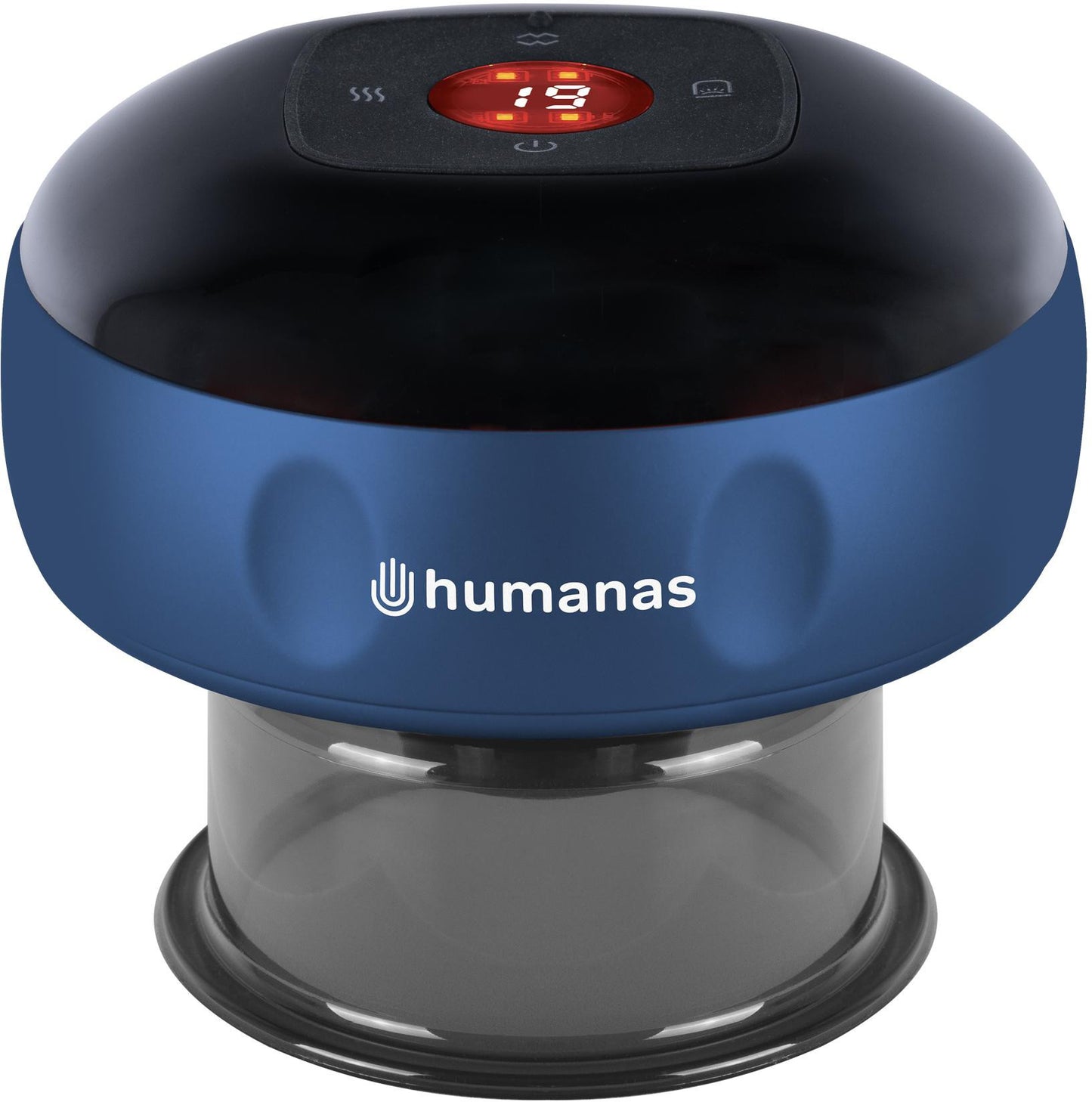 Bańka chińska elektroniczna Humanas BB01 Plus - niebieska