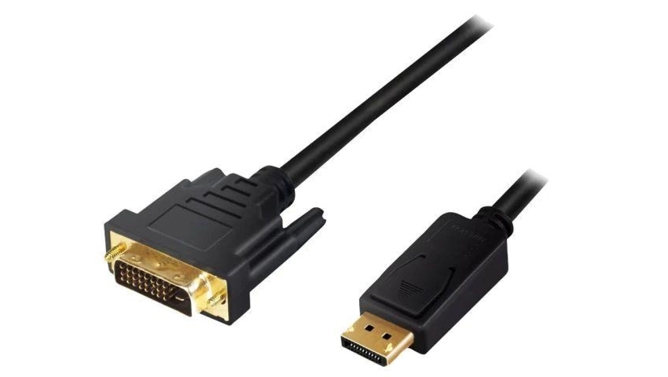 Kabel DisplayPort 1.2 DisplayPort wtyk,DVI-D (24+1) wtyk 3m CV0132