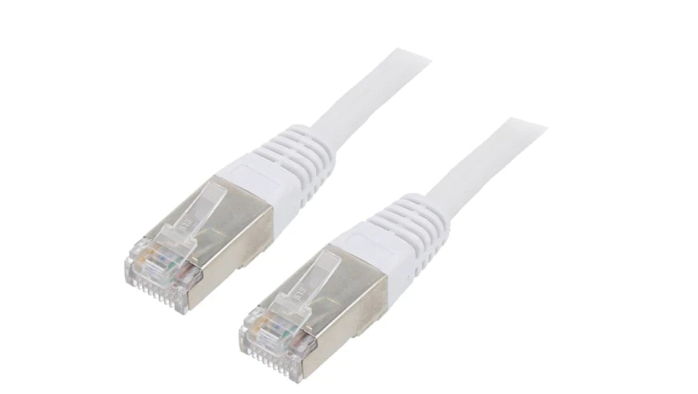 Patch cord F/UTP 6 linka CCA PVC szary 10m 26AWG Cablexpert PPB6-10M