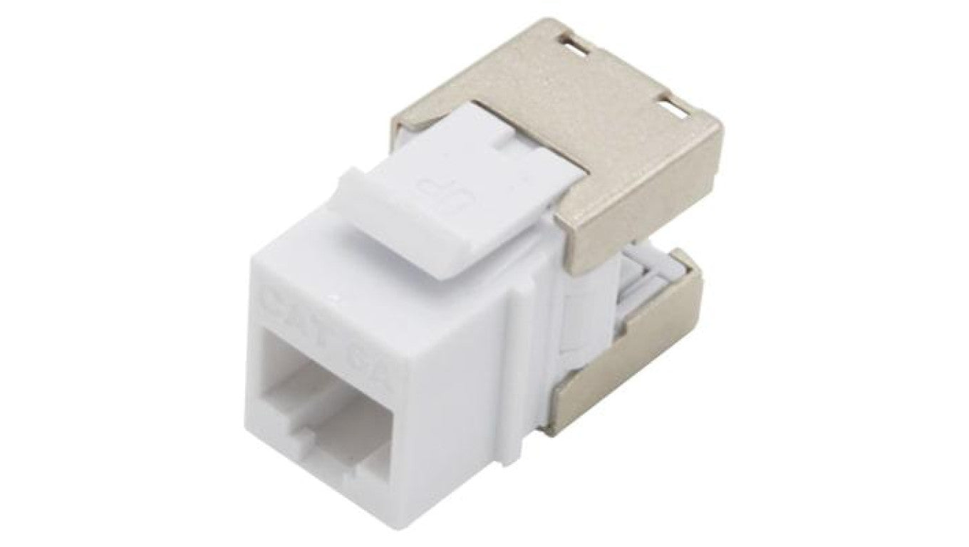Moduł keystone RJ45 UTP kat.6A nieekranowany biały Molex