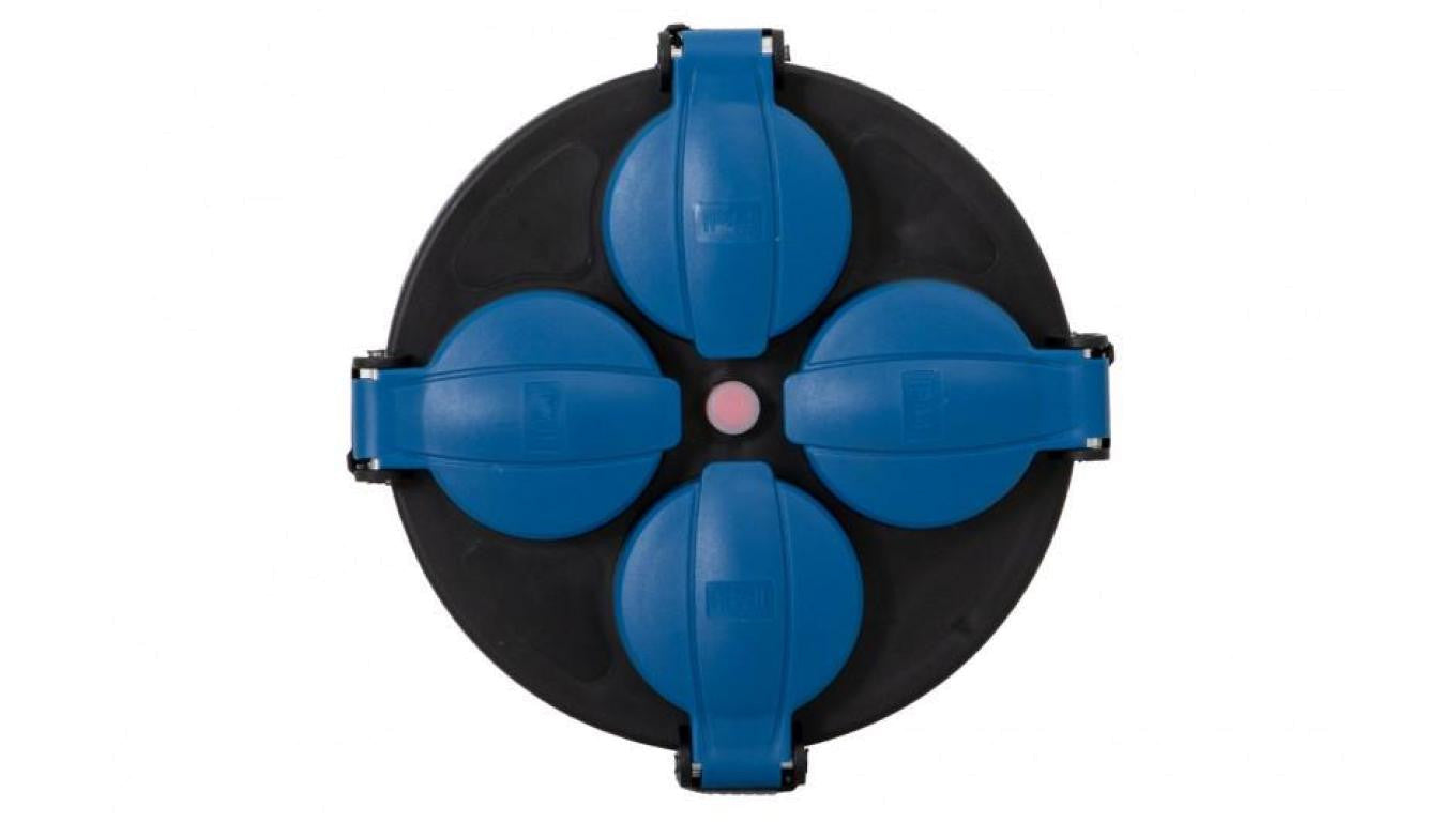 Dysk do zwijaka kablowego 4x230V + termik 01909