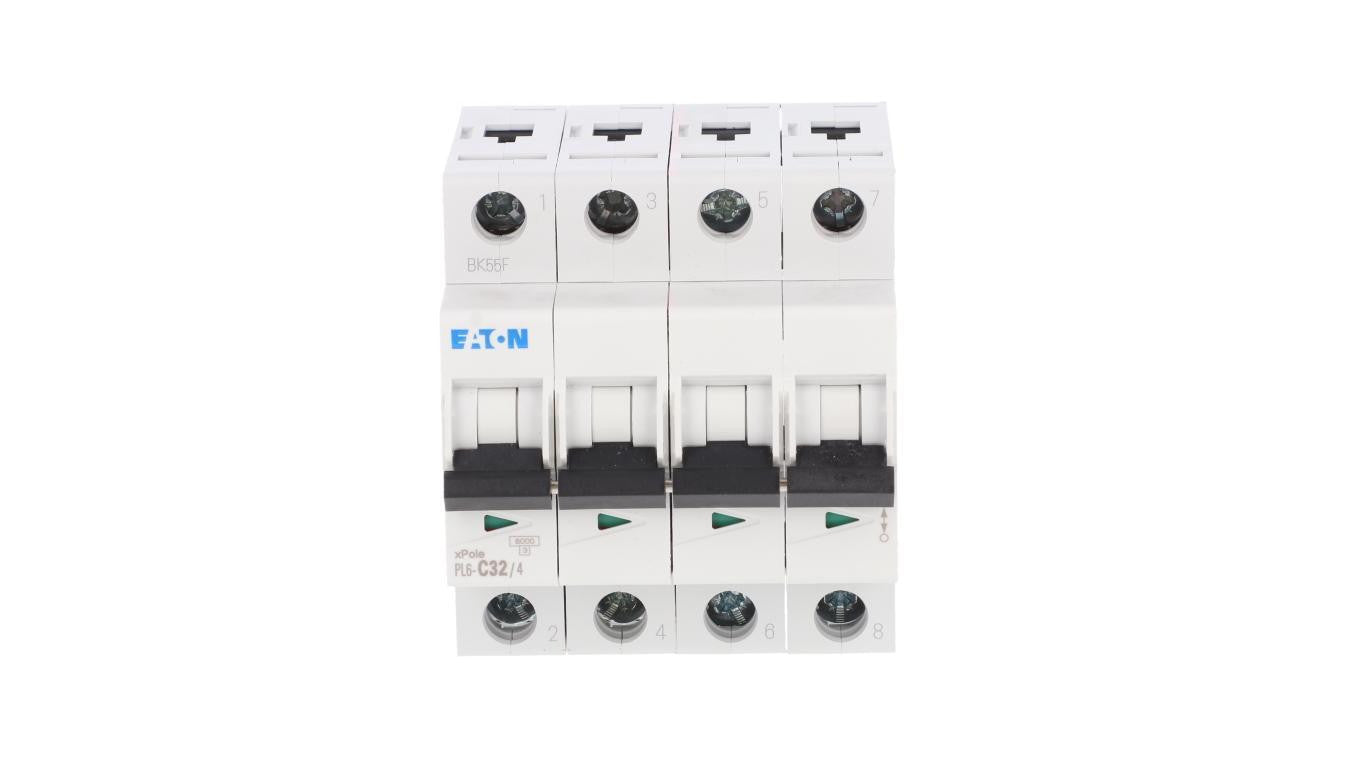 Wyłącznik nadprądowy 4P C 32A 6kA AC PL6-C32/4 166526