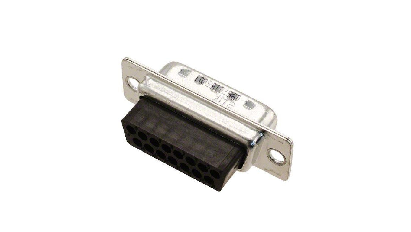 D-Sub PIN: 15 wtyk męskie Wersja: bez styków 09670155601