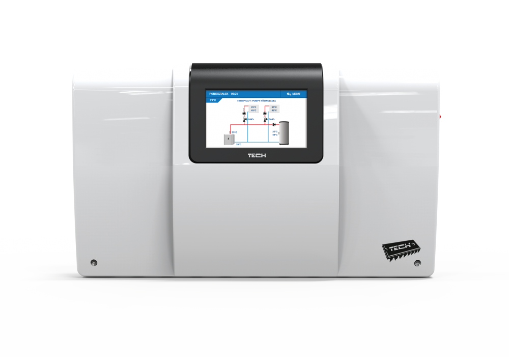 STEROWNIK DO INSTALACJI Z OPENTHERM (OBSŁUGA: 2 SIŁOWNIKI ZAWORU) I-2 Plus Tech sterowniki
