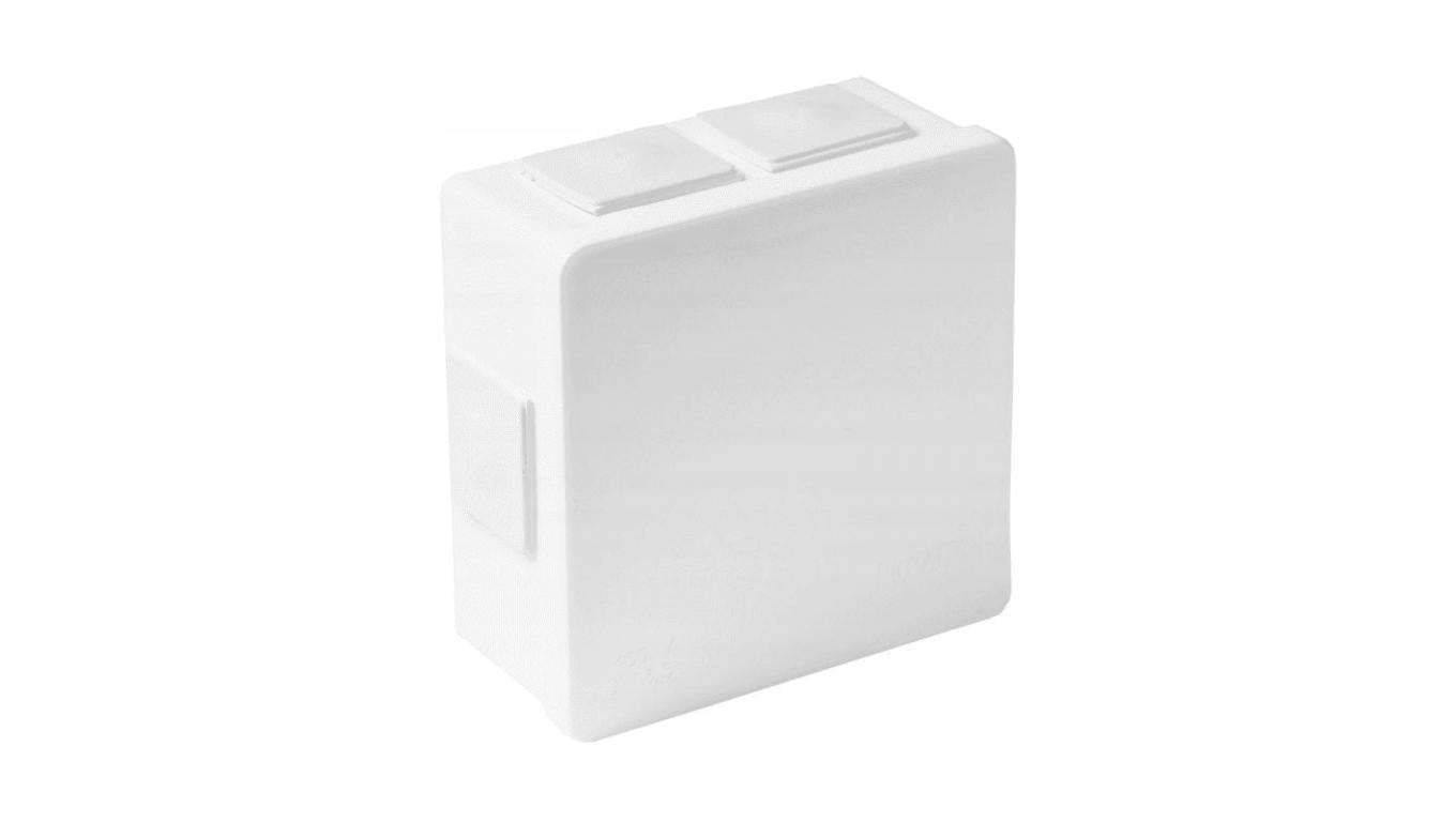 Puszka natynkowe hermetyczna pusta 86x86x40mm IP55 biała