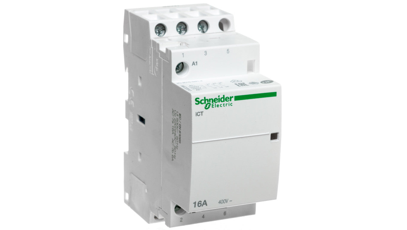 Stycznik modułowy iCT - 3-biegunowy - 3 NO - 16A - 220..240 V AC A9C22813