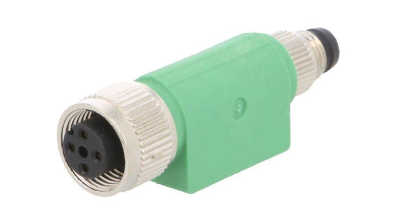 Adapter M8 PIN4, proste, 30VAC, 4A, -25÷90C, 30VDC SAC-4P-M8MS-M12FS