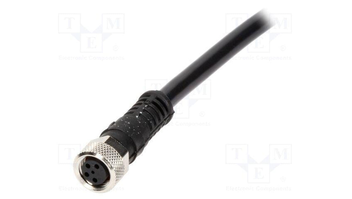 Złącze M8 żeńskie PIN 4 3A 30V IP67 Nano-Change proste wtyk 1200868660