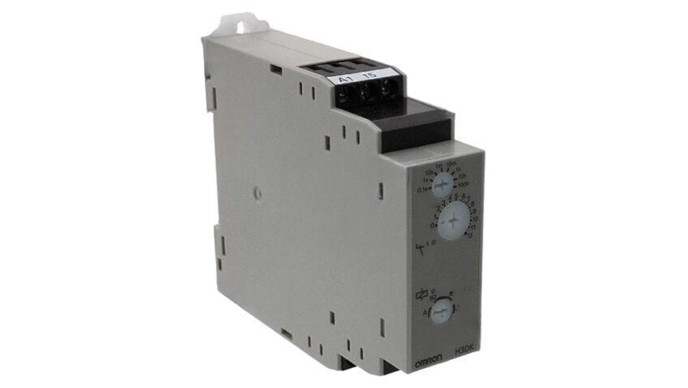 Przekaźnik czasowy 0,1s÷1200h SPDT 250VAC/5A Uzas: 24÷240VAC H3DK-S1 24-240AC/DC