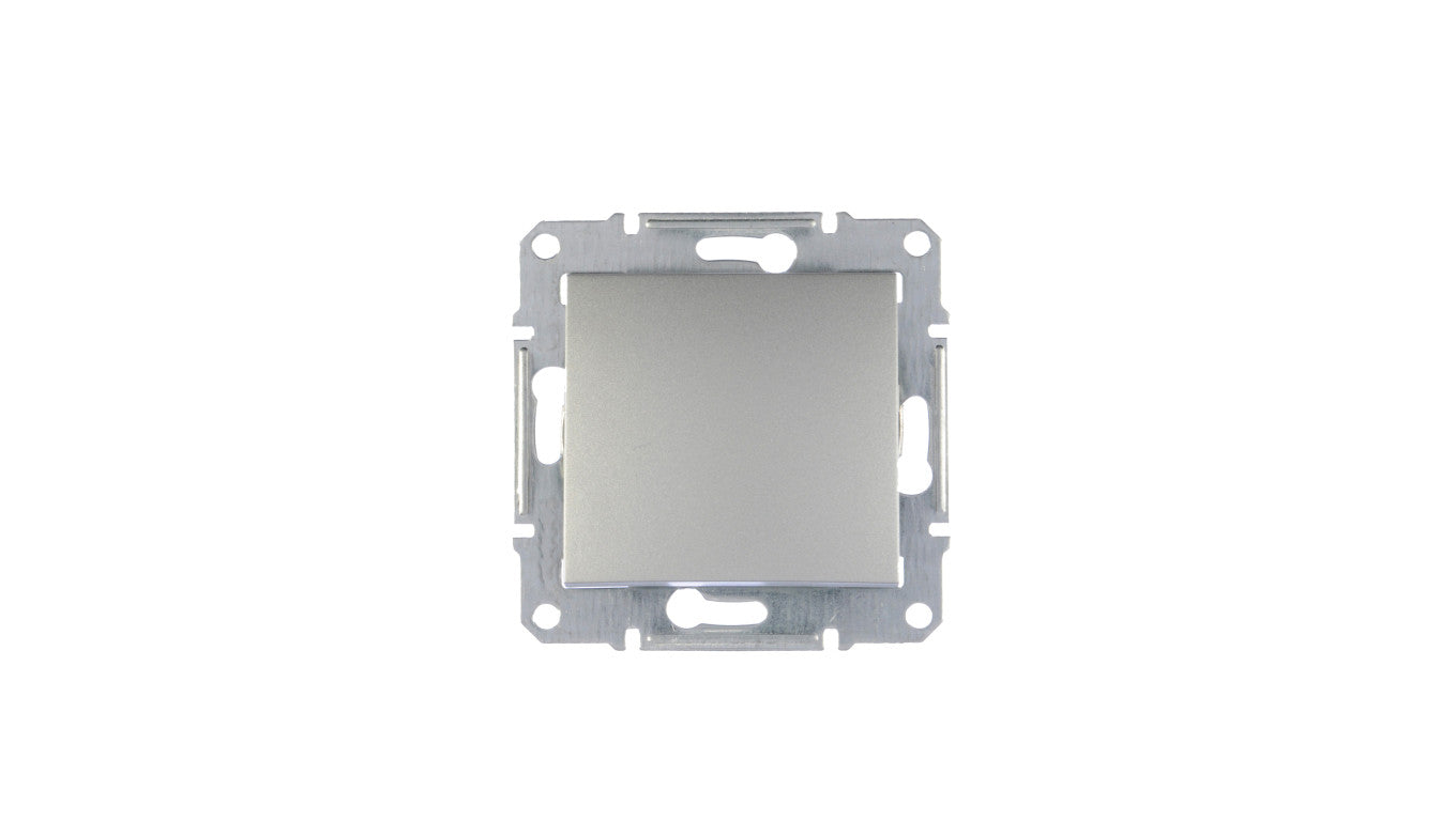 Sedna Łącznik jednobiegunowy 10AX aluminium SDN0100160
