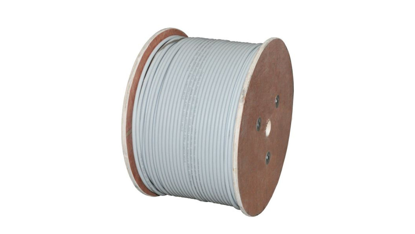 Kabel teleinformatyczny S/FTP kat.7 LSOH B2ca (10Gb/s) szary ALANTEC /500m/