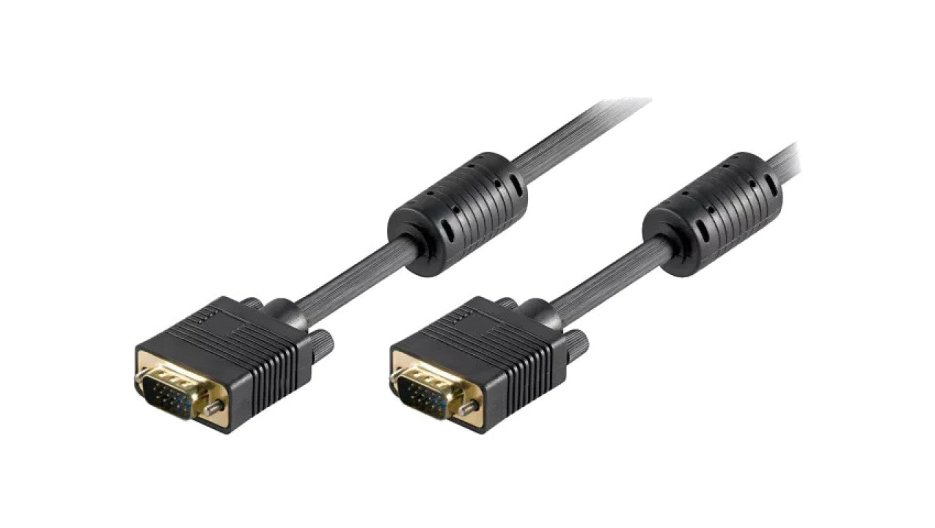 Kabel D-Sub 15-PIN HD wtyk,z obu stron 7m czarny 93007