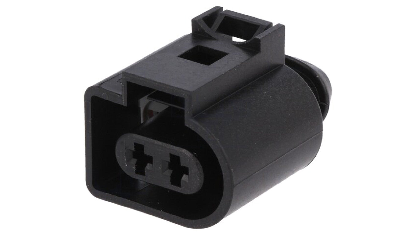 Złącze Automotive MCP żeńskie czarne 2-PIN 1-1355200-1