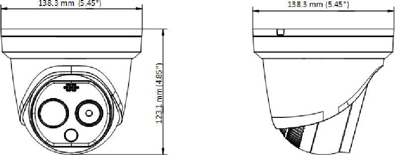 KAMERA TERMOWIZYJNA HIKVISION DS-2TD1228-2/QA